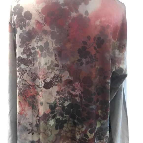 Appropriate Behavior Women's Floral Blouse Size 3X - Picture 7 of 16